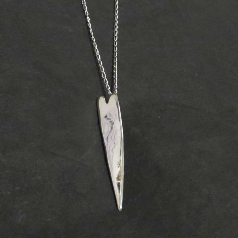 Slim Heart Pendant